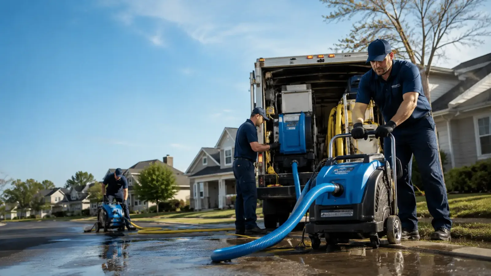 Flood Damage Cleanup in San Felipe, TX
